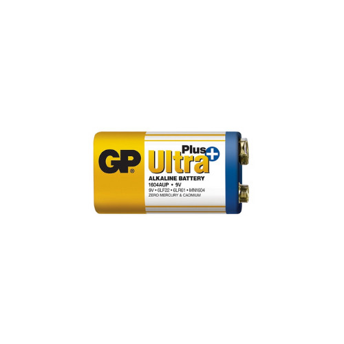 [For Power Hungry Devices] GP 9V Battery GP1604AUP-5U1 alkaline battery
