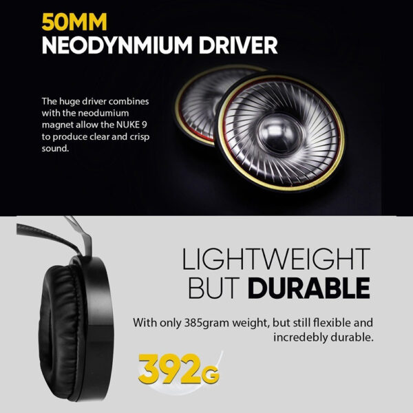 Armaggeddon Nuke 13R RGB 7.1 Surround Sound Gaming Headphone