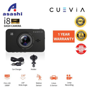CUEVIA i8 Full HD1080P Dash Camera / DashCam Car cam
