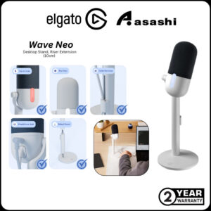 c25d27d6cca565908083f9a23681df5f.jpeg Elgato Wave Neo Premium Cardioid Condenser Microphone | USB-C & Headphone Jack