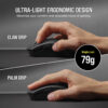 Corsair Sabre RGB Pro Wireless Champion Series Ultra-Lightweight FPS/MOBA Gaming Mouse CH-9313211-AP