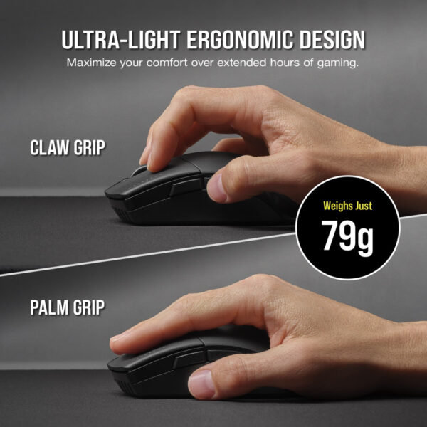 Corsair Sabre RGB Pro Wireless Champion Series Ultra-Lightweight FPS/MOBA Gaming Mouse CH-9313211-AP
