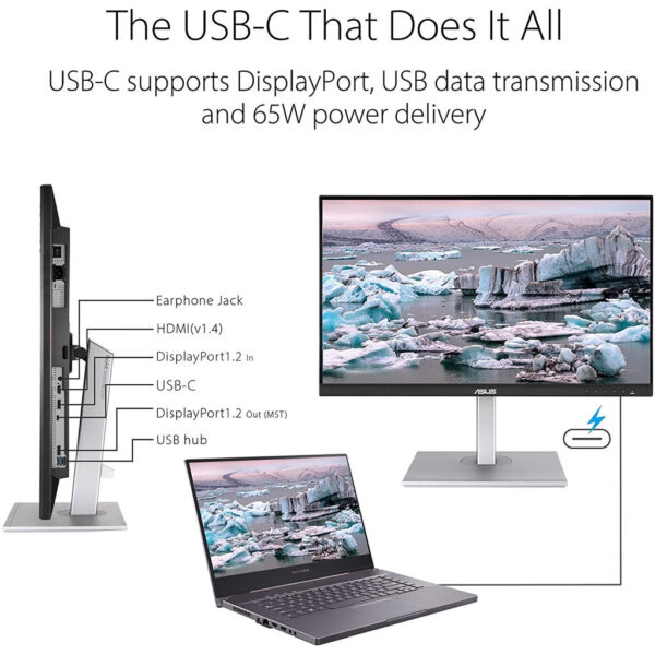 ASUS ProArt Display PA278CV / PA278 Monitor 27" IPS 2K Designer Professional Monitor