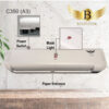 Biosystem C350 A3Size Laminator - 2 Rollers ( 1 Year Warranty)
