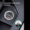 AUKEY CC-A3 30W PD Metal Dual Port Fast Car Charger with PPS & QC 3.0