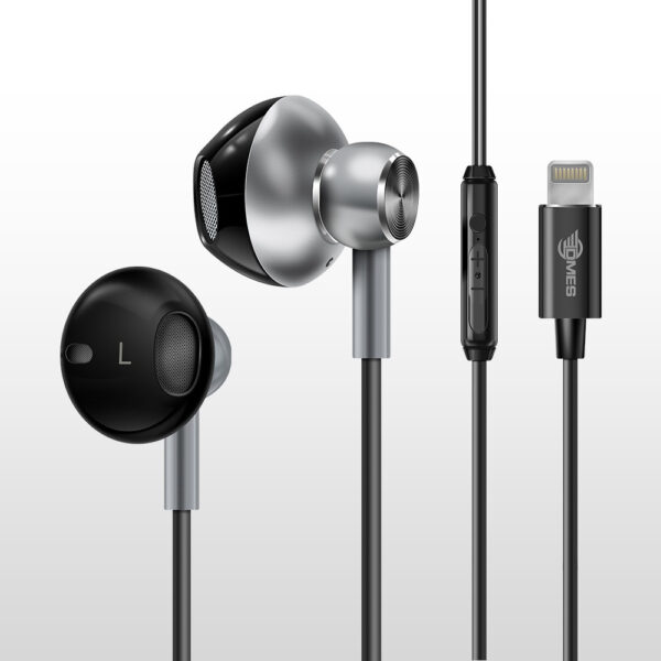 DMES DR7 Wired Earphone Handsfree Stereo Bass In Ear Earphone with One Button Control/Built in Microphone