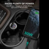 AUKEY CC-A3 30W PD Metal Dual Port Fast Car Charger with PPS & QC 3.0