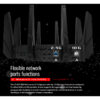 Asus ROG Rapture GT-AX11000 Pro Tri-Band WiFi 6 gaming router, 2.5G port, 10G port Rounter