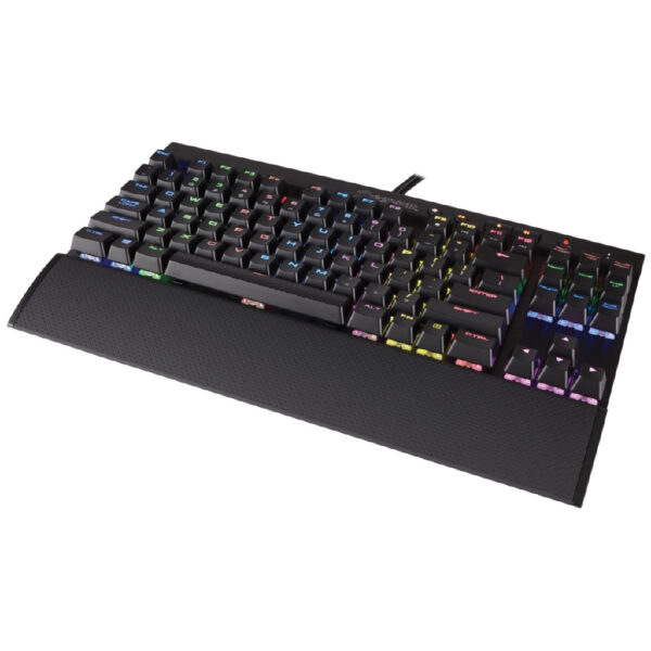 Corsair K65 LUX RGB TKL Compact Mechanical Gaming Keyboard - Cherry MX Red Switch CH-9110010-NA