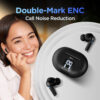 DMES DE5 Plus True Wireless Earbuds Bluetooth 5.3 TWS Sport Gaming Earbuds with ENC - 2 Years Warranty