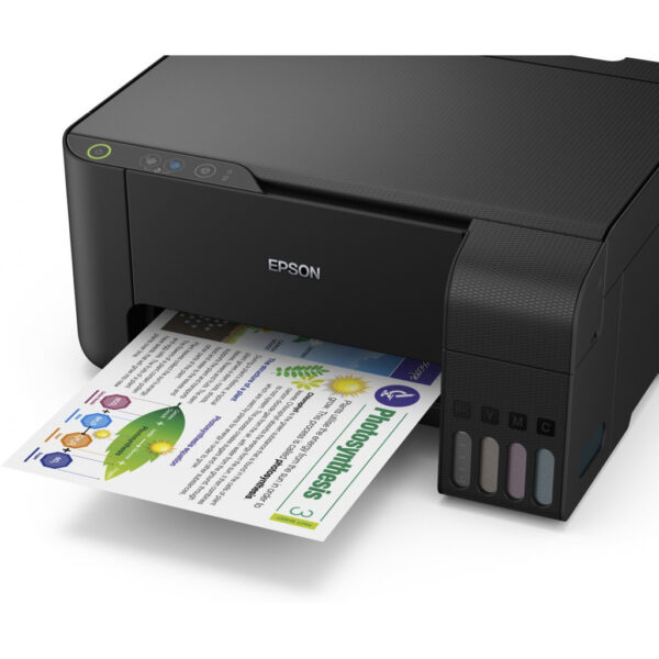 Epson EcoTank L3210 All-in-One Ink Tank Printer(Warranty 1Years + 1Years online Register @ 30,000 Pages Printing)