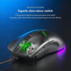 AULA F820 6400DPI RGB 8 Key Gaming Mouse