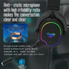 AULA F606 Over-Ear Wired Gaming Headset with Microphone for PC Laptop Phone USB RGB Lighting Power Bass