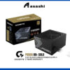 Gigabyte P650G 80+ Gold, Flat Black Cables Power Supply 5 Years Warranty