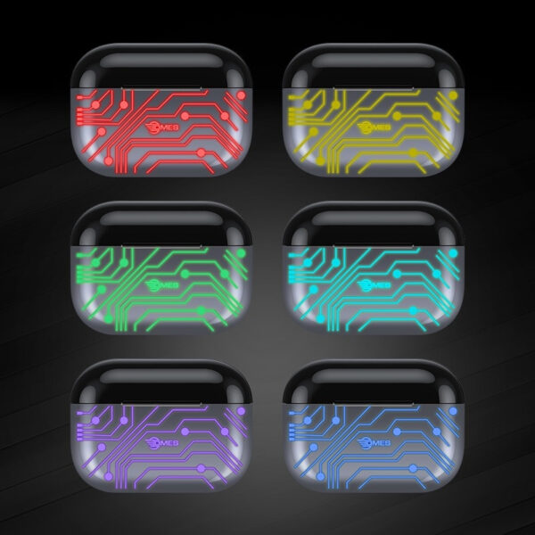 e903b2c64468c5eedd4c1b0068faec1f.jpeg DMES DE8 PRO True Wireless Stereo Bluetooth 5.1 IPX6 LED Smart Touch Low Latency Gamer Earbuds