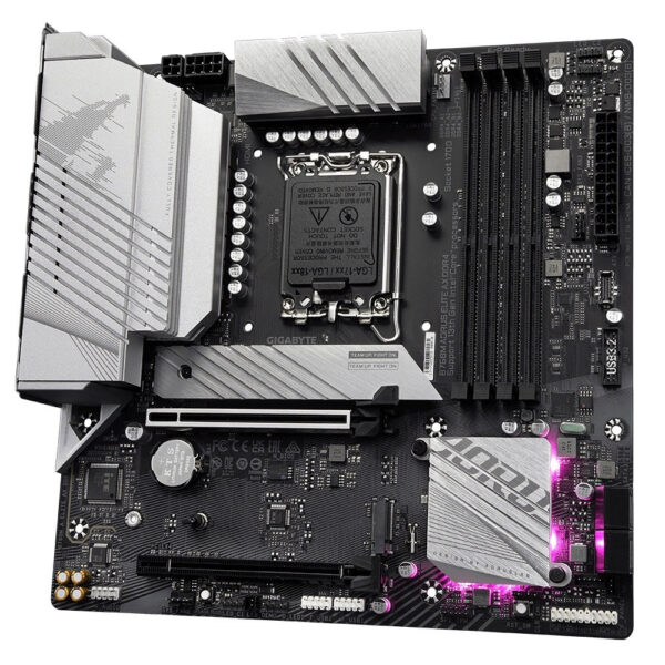 GIGABYTE B760M AORUS ELITE AX DDR4 (LGA1700) MATX Motherboard