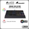 Corsair K65 LUX RGB TKL Compact Mechanical Gaming Keyboard - Cherry MX Red Switch CH-9110010-NA