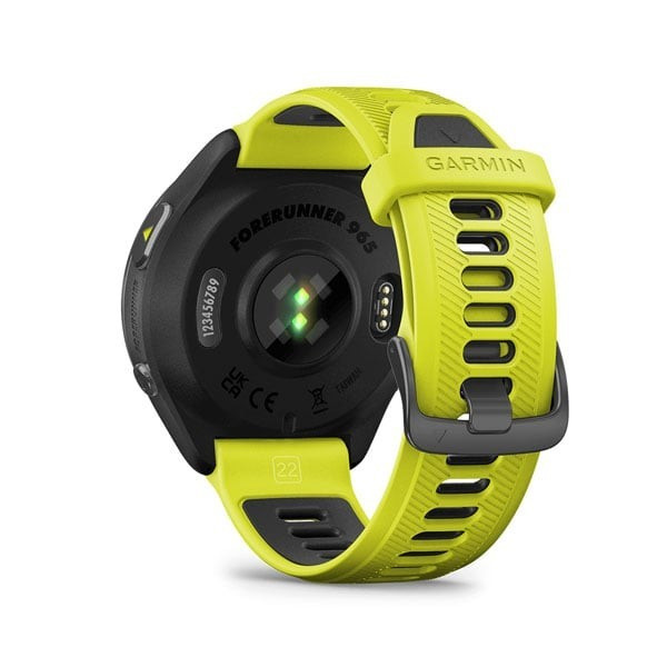 Garmin Forerunner 965 , GPS , SEA BLACK 010-02809-80 AMP YELLOW GA-010-02809-82
