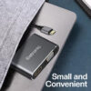 Datronic 4in1 USB-C to HDMI / VGA / USB3.0 / 100wPD DUSBC-209 | 18months warranty