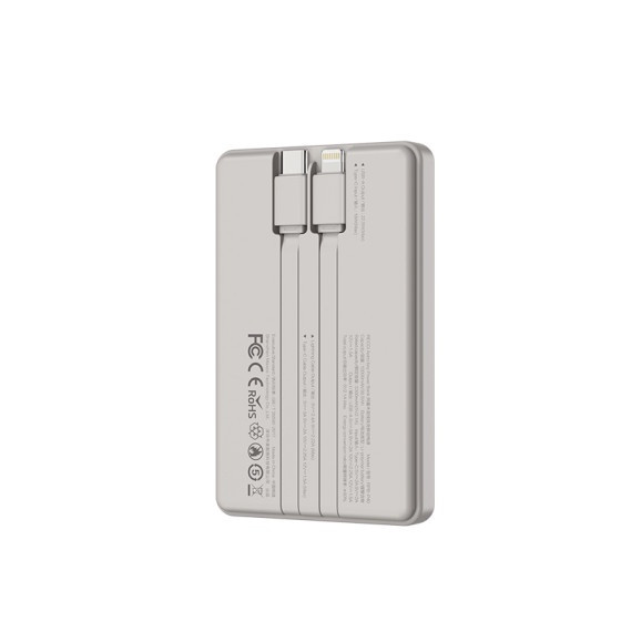Recci P40 10000mAh 22.5W + PD20W Power Bank (Built-in Type-C + L*ng Cable)