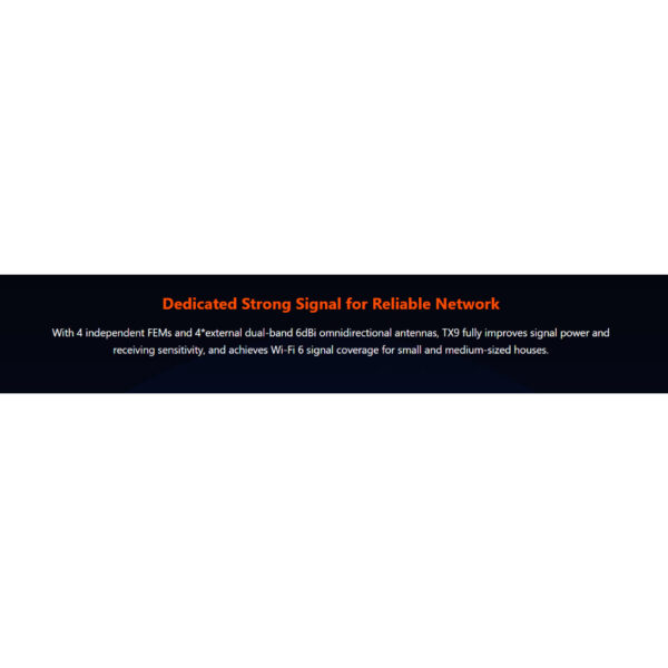 Tenda TX9 AX3000 Dual Band Gigabit Wi-Fi 6 Router