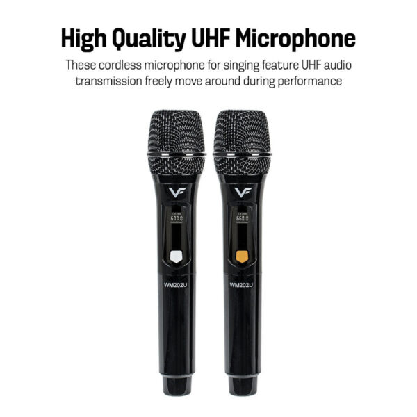 Vinnfier FlipGear Tango XT2000 WMU 500W Bluetooth Speaker HI-FI Audio Karaoke PartyBox Speaker with 2 Wireless Mic Audio