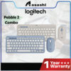 Logitech Pebble 2 Combo , Wireless Keyboard and Mouse, Quiet and Portable, Customizable, Logi Bolt, Bluetooth