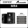 Edifier MR4 Studio Monitor Speaker - Balanced TRS Input | Headphone Output | Silk Film Tweeter | 4 Inch Woofer | 42W RMS