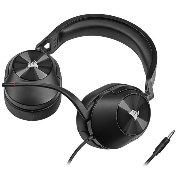 Corsair HS55 Stereo / HS55 Surround 3.5mm Analog / USB 7.1 Surround Adapter Wired Gaming Headset