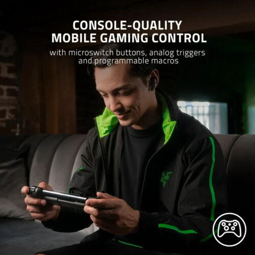 Razer Kishi V2 / Kishi V2 PRO Mobile Game Controller for Android USB-C Passthrough Charging Low Latency Phone Grip