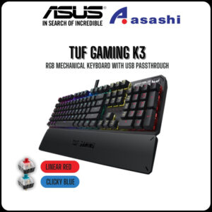 0c7f1fea9489409f3eaf59f3a9a4f51f.jpeg ASUS TUF GAMING K3 RGB Mechanical Gaming Keyboard RA05 TUF GAMING M4 AIR Wired Mouse - TUF WARRIOR SET
