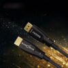 SAROWIN HDMI Fiber Optic 8K UltraHD HDMI 2.1 (15m/20m/25m/30m) with Shell Nylon Braided Fuel Line for TV Computer Laptop
