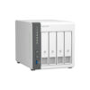 Qnap TS-433-4G 4-Bay NAS storage (ARM 4-core Cortex-A55 2.0GHz processor,4GB RAM,3.5" SATA HDD,1XUSB3.2,2XUSB2.0,1x2.5GbE,1XGbE)
