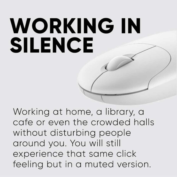 Alcatroz Airmouse L6 Wireless + Rechargeable Silent Mouse