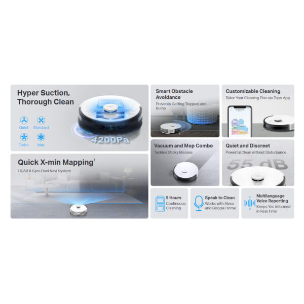 0ec3cea3fad4cc3972403904ebb068f8.jpeg TP-Link Tapo RV30 New LiDAR + Gyro Dual Navigation Robot Vacuum & Mop