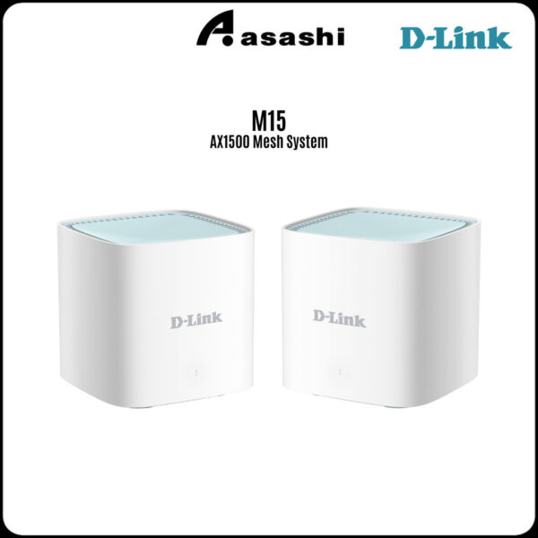 D-Link M15 (2 Packs)/(3 Packs)  AX1500 Mesh System