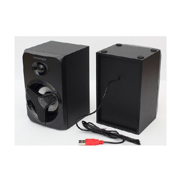 Vinnfier Xenon 2 BTRM 2.1 Multimedia System Wireless Bluetooth Gaming Speaker Super Bass Subwoofer Stereo Sound Speaker