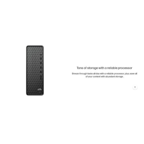 HP Slim S01-pF3006d Desktop PC-7P534PA-(Intel Core i5-13400/8GD4/512GB SSD/Intel UHD Graphic/No-DVDRW/WiFi+BT/USB KB & M