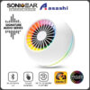 SonicGear Sonic Pod TWS Wireless Bluetooth 5.0 Mini Portable Speaker| Premium Sound App Control RGB Lighting