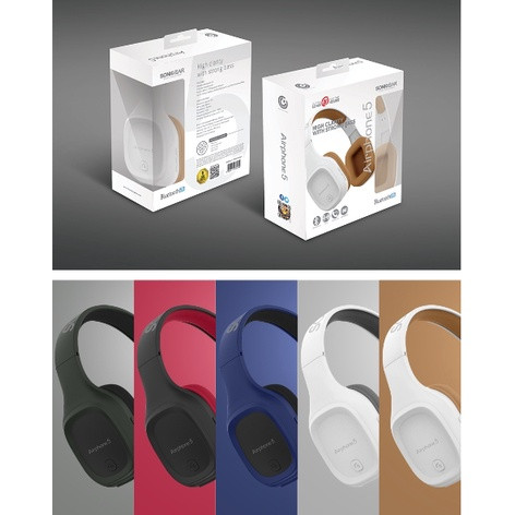 SonicGear Airphone 5 Bluetooth 5.0 Headphone | High Clarity | Strong Bass | Built-In Microphone