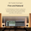 Edifier MR4 Studio Monitor Speaker - Balanced TRS Input | Headphone Output | Silk Film Tweeter | 4 Inch Woofer | 42W RMS
