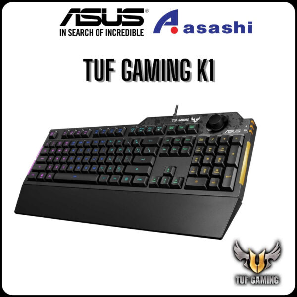 ASUS TUF Gaming K1 [Keyboard] + TUF Gaming M3 [Mouse] FREE TUF P1 - THE ULTIMATE FORCE SET