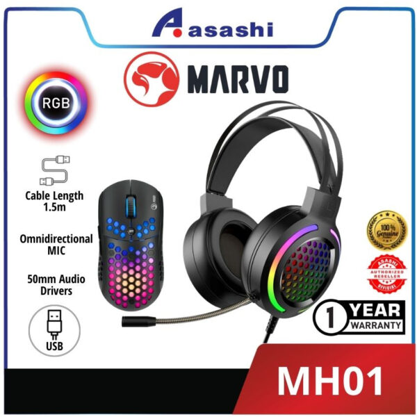 Marvo MK-CM310 | CM310 / CM306 / CM409 / KM409 / MH-01 | MH01 Gaming Combo Pack