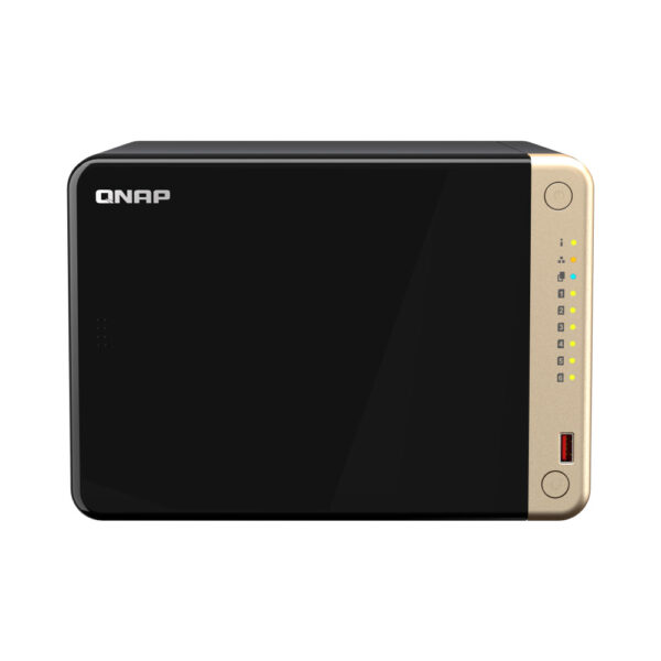 Qnap TS-664-8G 6- Bay NAS Storage (Intel Celeron N5105/N5095 Burst up to 2.9 GHz Quad Core Processor)