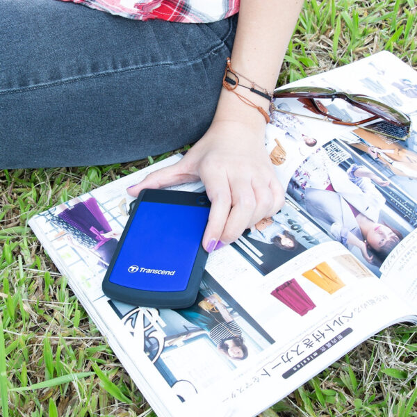 Transcend StoreJet 25H3 1TB / 2TB / 4TB Portable Hard Drive ( 25H3P | 25H3B | TS1TSJ25H3P | TS1TSJ25H3B )