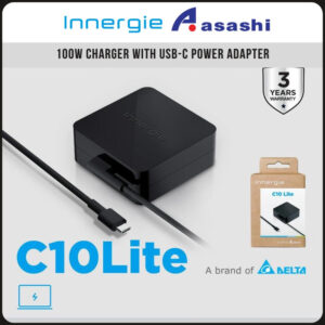 241780af93f6c43df5c901fe0dc99923.jpeg Innergie C10 Lite 100W PD3.0 USB Type C Laptop Power Adapter Compatible with iPhone/iPad/Switch/Laptop/MacBook Pro/Air