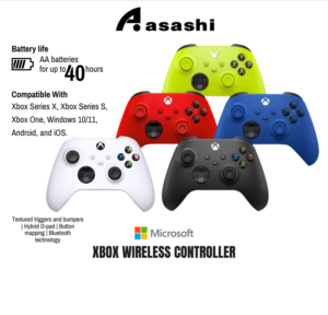 24724d889cbbee3e63ca252580acbc4f-1.png Genuine - Microsoft Xbox Wireless Controller (3 months Limited Hardware Warranty)
