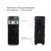 Vinnfier FlipGear Tango 300 WMU 2021 TWS Portable Trolley Speaker With 2 UHF Wireless Mic Bluetooth Super Bass Karaoke
