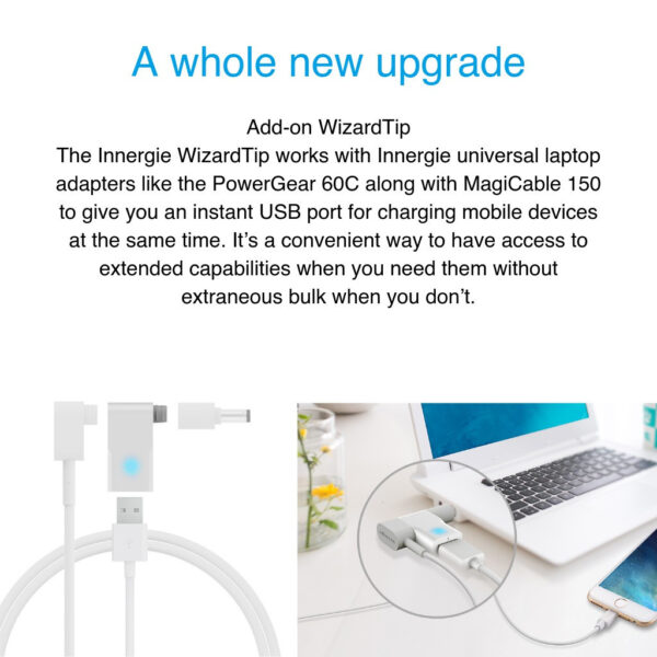 Innergie MagiCable 150 Laptop Cable - USB-C to Laptop Pin Converter Cable