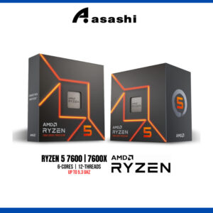 AMD Ryzen 5 7600 / 7600X AM5 Processor (6-Cores/12-Threads) | AMD Ryzen 5 7000 Series